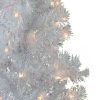 Pine * | Northlight 4 Pre-Lit White Iridescent Pine Artificial Christmas Tree Clear Lights