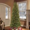 Fir Wood * | 10Ft Pre-Lit Artificial Christmas Tree Full Forest Fir Puleo