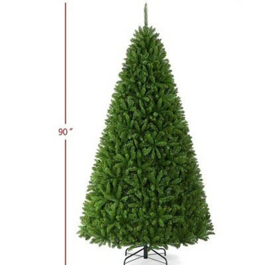 Spruce * | Yaheetech 7.5Ft Ultra-Thick Artificial Christmas Tree