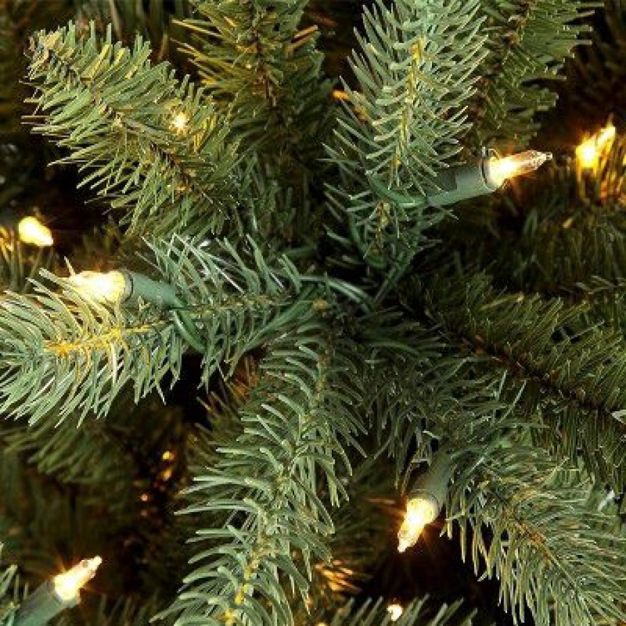 Pine * | Puleo 7.5Ft Pre-Lit Artificial Christmas Tree Full Toronto Pine