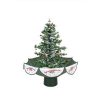 Unidentified Plant Variety * | Northlight 2.5 Pre-Lit Artificial Christmas Tree Musical Snowing White Led Lights