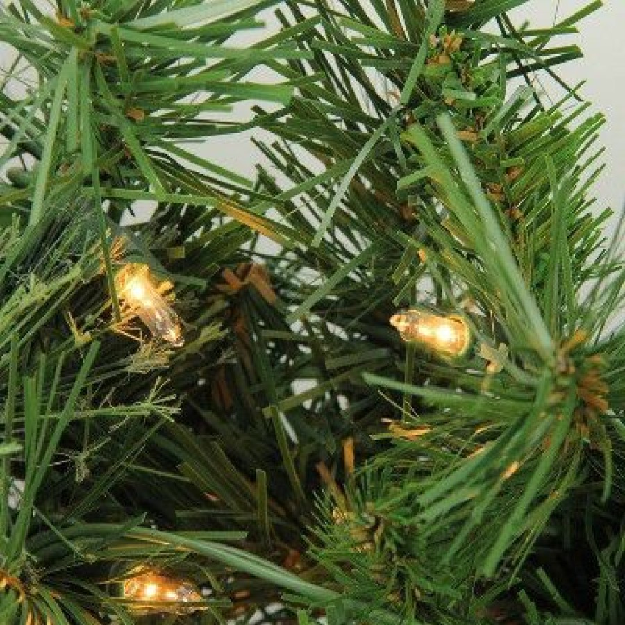 Pine * | Northlight 6.5 Pre-Lit Medium Mixed Cashmere Pine Artificial Christmas Tree Clear Lights