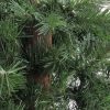 Pine * | Northlight 3 Unlit Artificial Christmas Tree Slim Traditional Mixed Green Woodland Alpine