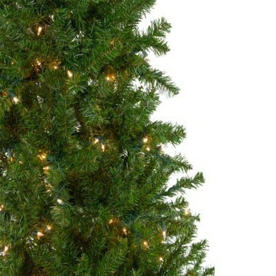 Pine * | Northlight 7.5 Prelit Artificial Christmas Tree Canadian Pine Pencil Clear Lights