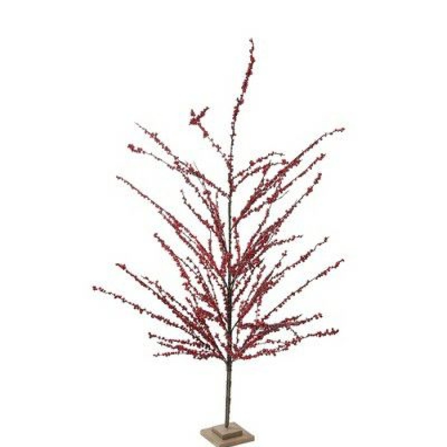 Pine * | Northlight 5 Brown And Red Berries Artificial Christmas Twig Tree Unlit