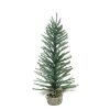 Pine * | Northlight 24 Medium Traditional Green Mini Pine Artificial Christmas Tree In Burlap Sack Unlit