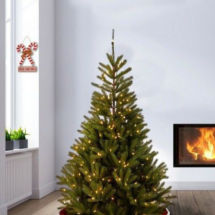 Spruce * | National Tree Company 6.5 Ft. Topeka Spruce Tree With Clear Lights