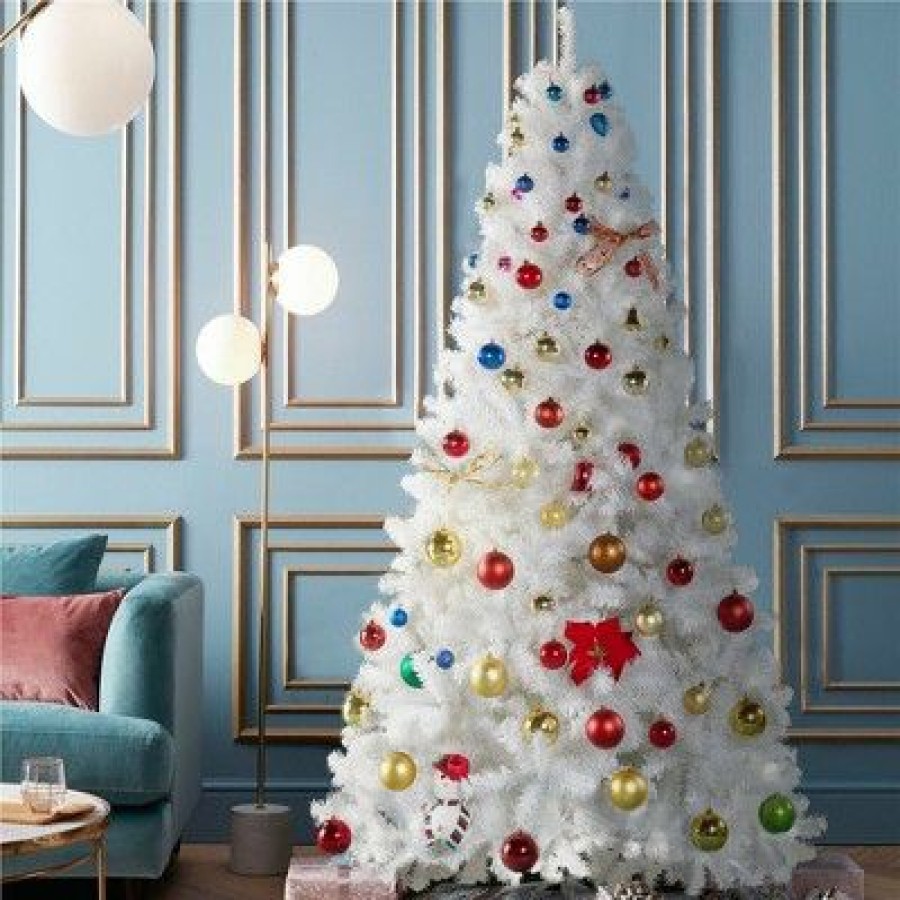 Spruce * | Yaheetech Artificial Christmas Tree Hinged Spruce Artificial Tree With Foldable Stand