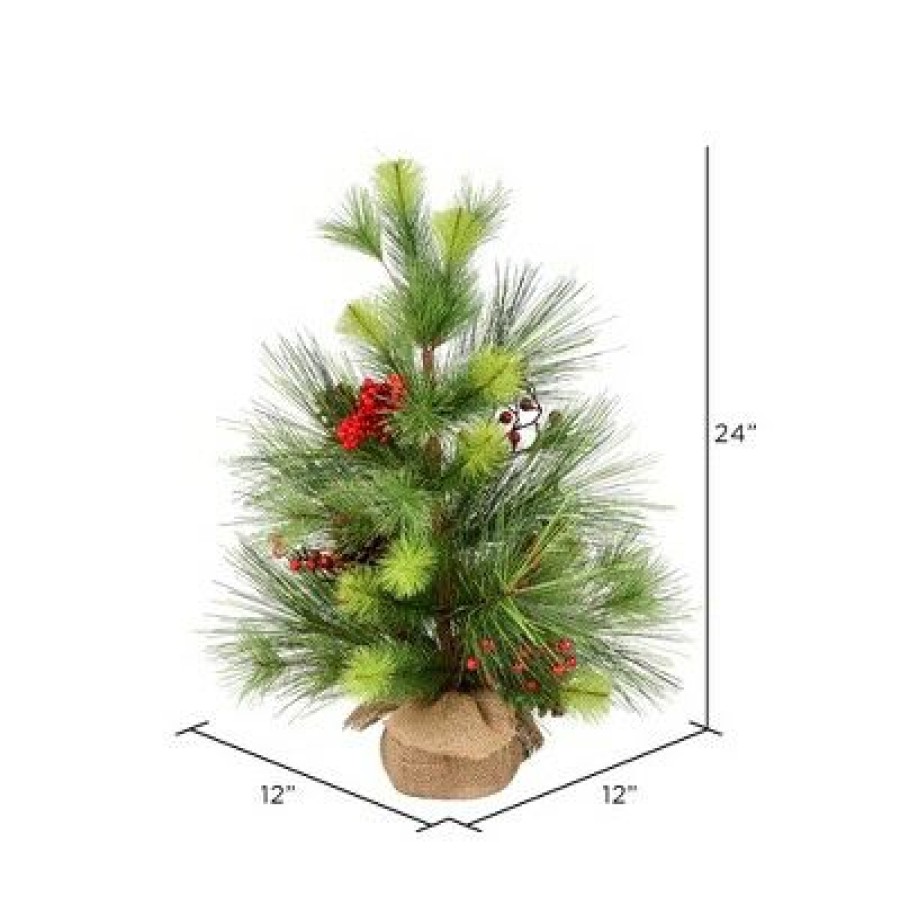 Unidentified Plant Variety * | Vickerman 24 Morris Pine Artificial Christmas Tree