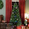 Pine * | Best Choice Products 7Ft Pre-Lit Fiber Optic Artificial Christmas Pine Tree W/ 280 Lights, 8 Sequences, Stand