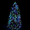 Fir Wood * | Aurio Pre-Lit Led Deluxe Kensington Fir Artificial Christmas Tree Multicolor Lights