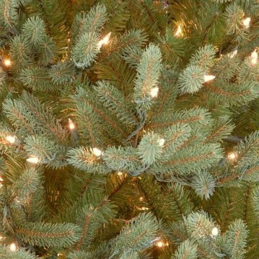 Fir Wood * | National Tree Company 6.5 Ft. Noble Fir Tree With Clear Lights