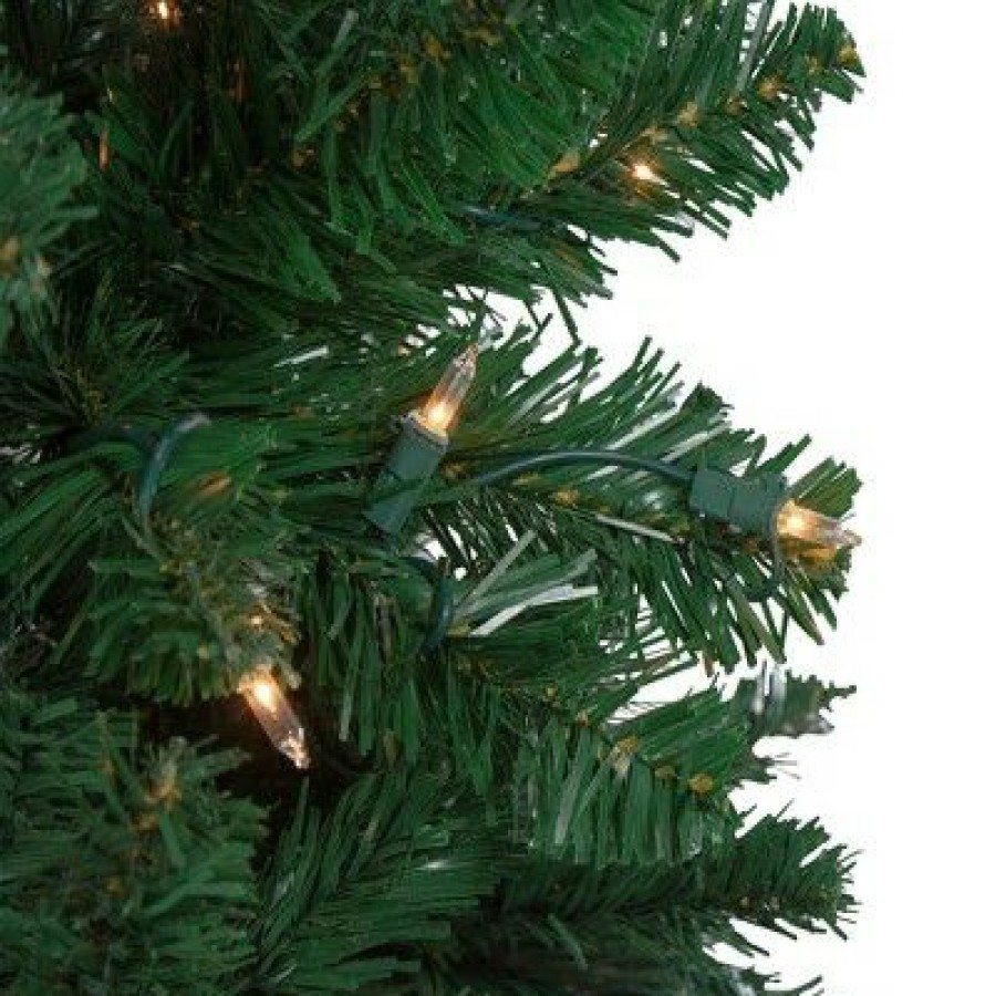 Pine * | Northlight 7.5Ft Pre-Lit Ravenna Pine Artificial Christmas Tree Warm White Led Lights