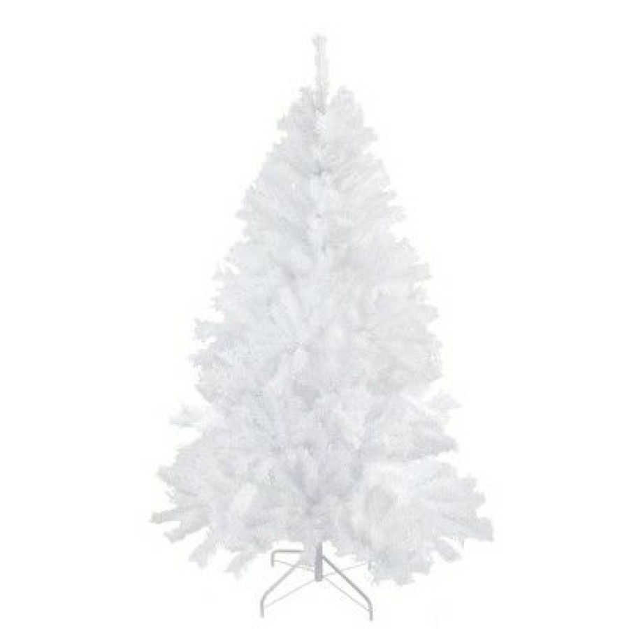 Spruce * | Northlight 6 Icy White Iridescent Spruce Artificial Christmas Tree Unlit