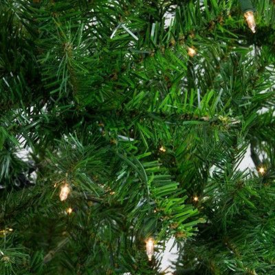 Spruce * | Northlight 7 Pre-Lit Vail Spruce Medium Artificial Christmas Tree Clear Lights