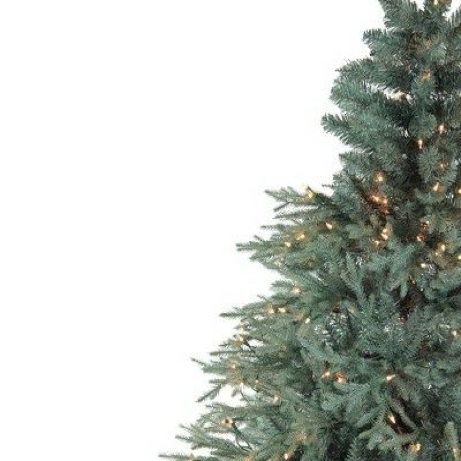 Pine * | Northlight 6.5 Prelit Artificial Christmas Tree Fairbanks Alpine Clear Lights