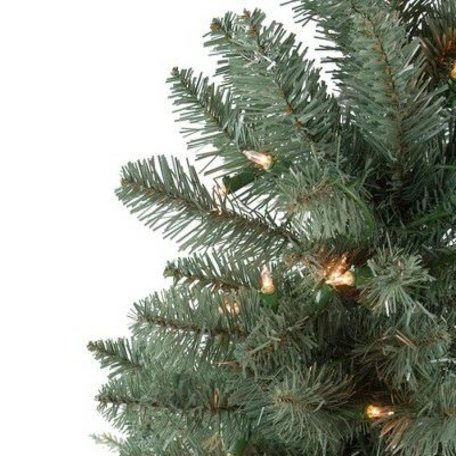 Pine * | Northlight 6.5 Prelit Artificial Christmas Tree Fairbanks Alpine Clear Lights